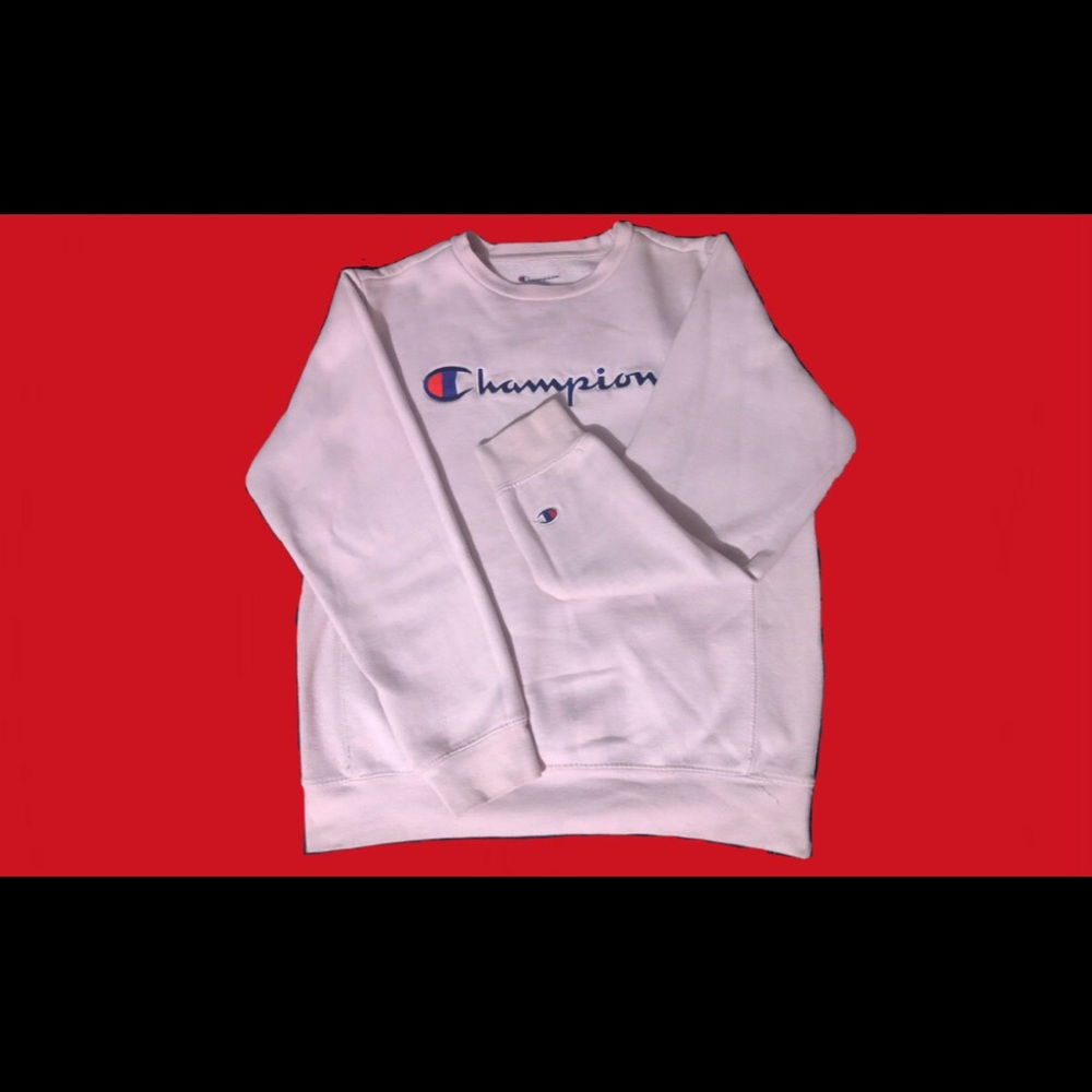 ♠️ Light pink champion crew neck